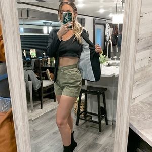 H&M NWT black long fit blazer